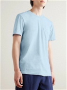 James Perse - Combed Cotton-Jersey T-Shirt - Blue