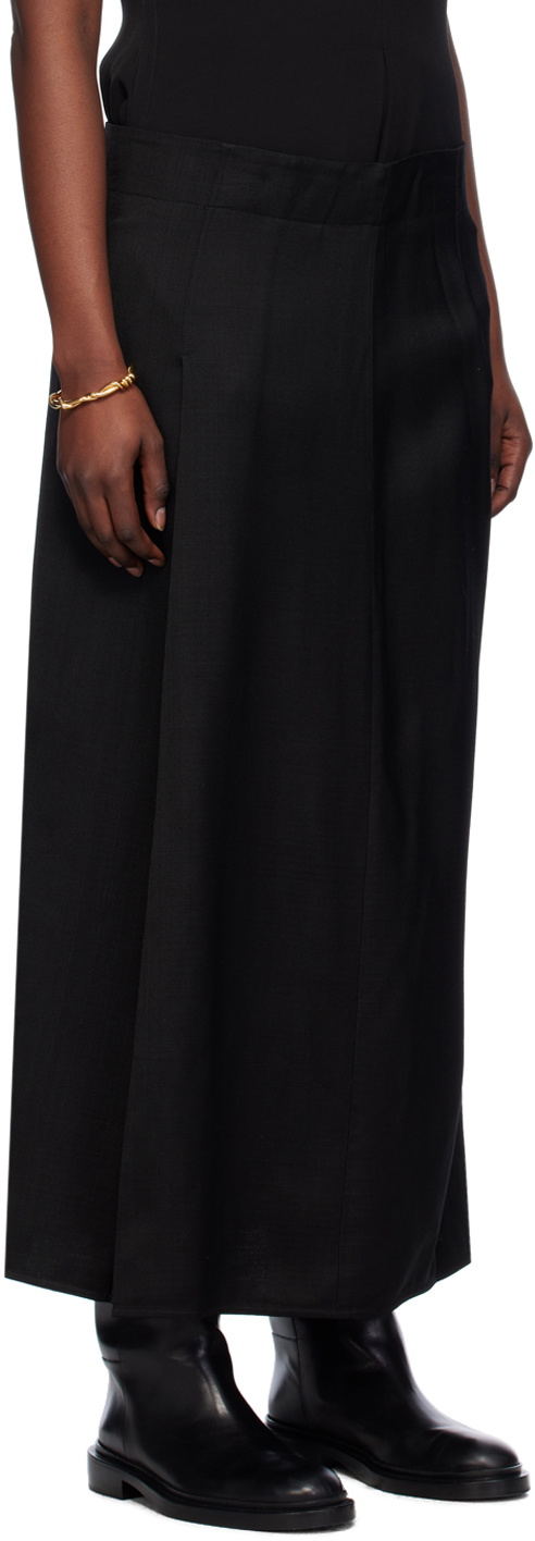 Studio Nicholson Black Jaya Maxi Skirt Studio Nicholson