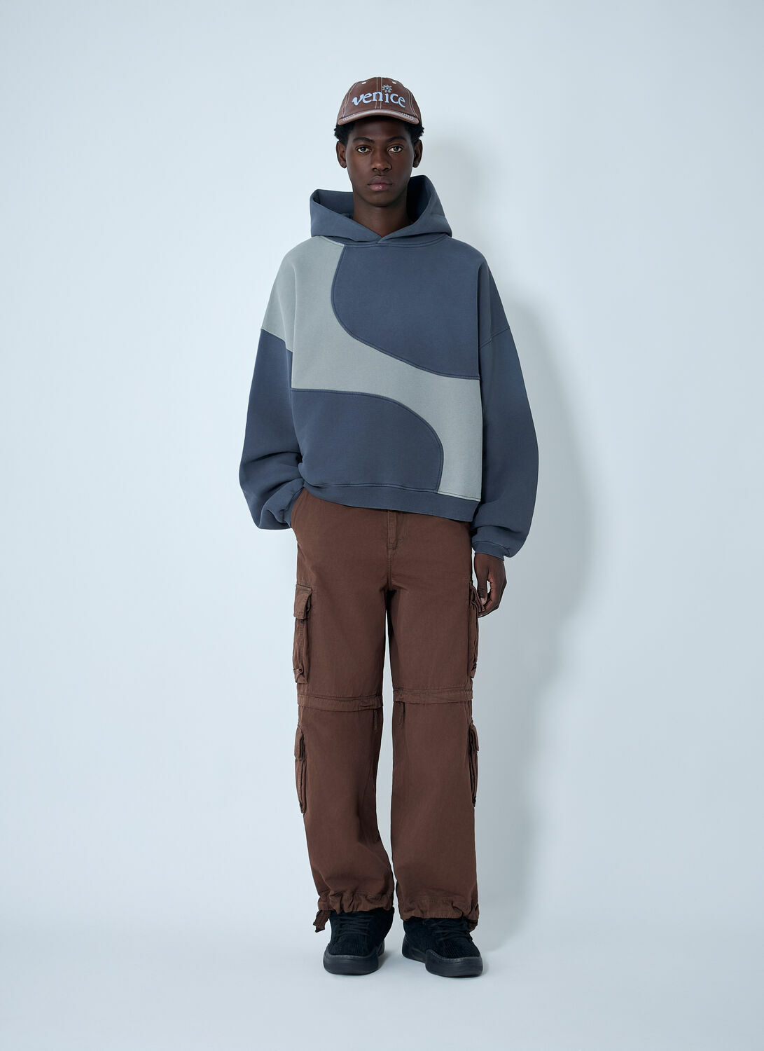 ERL Wave Hooded Sweatshirt