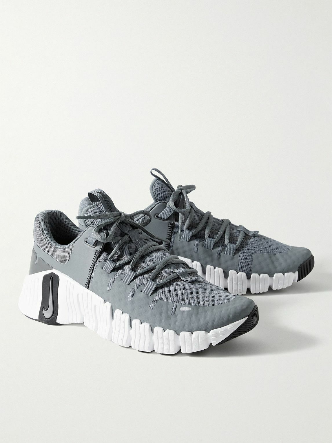 Nike Training - Free Metcon 5 Rubber-Trimmed Mesh Sneakers