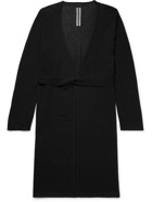 RICK OWENS - Sasha Belted Cashmere Cardigan - Black - M