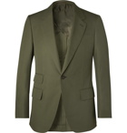 Kingsman - Green Slim-Fit Cotton-Twill Suit Jacket - Green