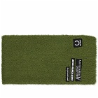 Fred Perry Men's x Raf Simons Fluffy Knit Scarf in Chive