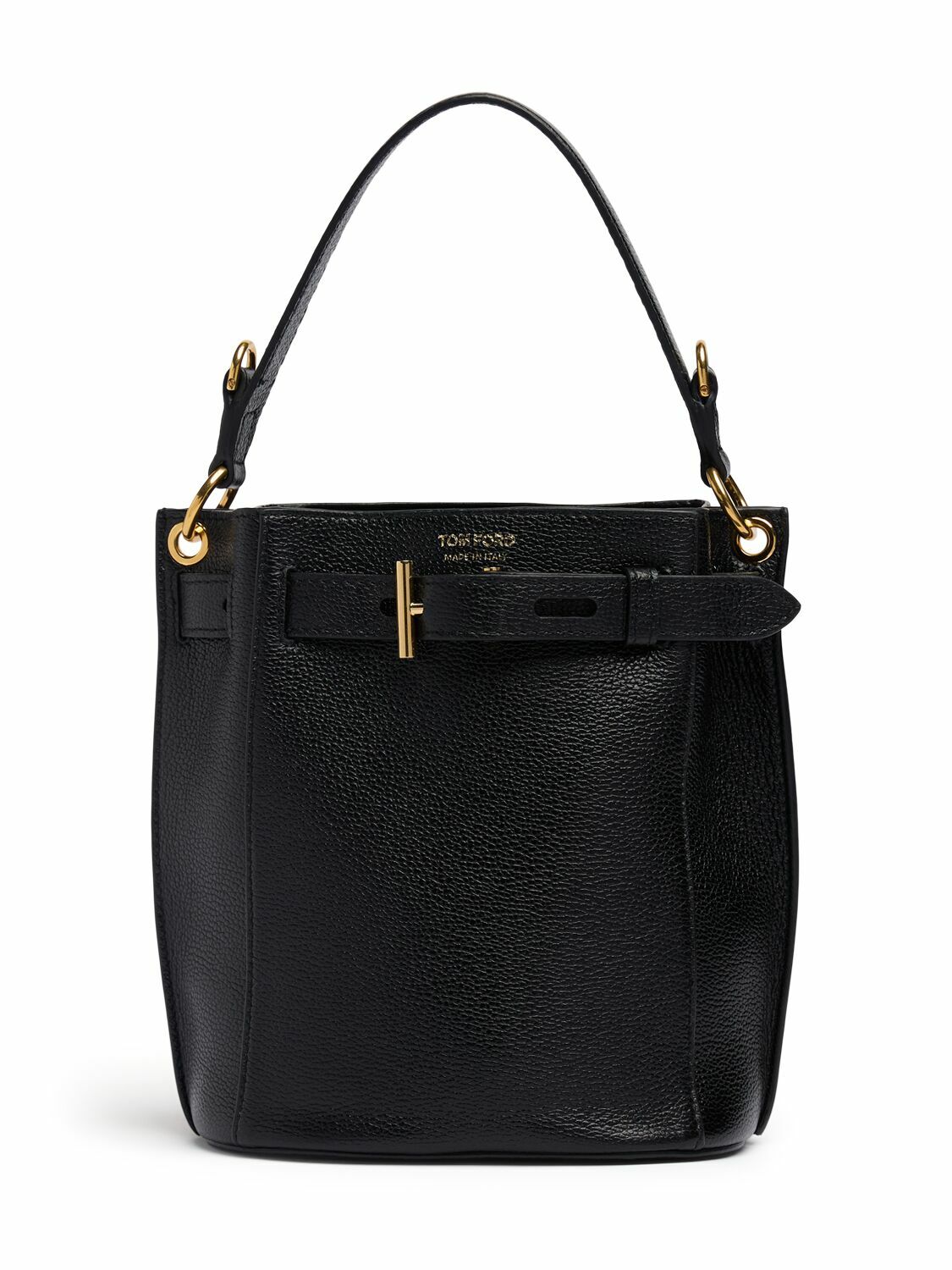 【TOM FORD】グレインレザー AUDREY ミニ バケットバッグ 25SS TOM FORD Mini Audrey Grain Leather Bucket Bag TOM FORD