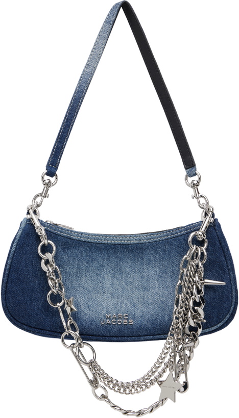 Photo: Marc Jacobs Blue 'The Faded Denim Charm Shoulder' Bag
