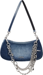 Marc Jacobs Blue 'The Faded Denim Charm Shoulder' Bag