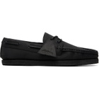 Clarks Originals Black Godney Boat Shoes
