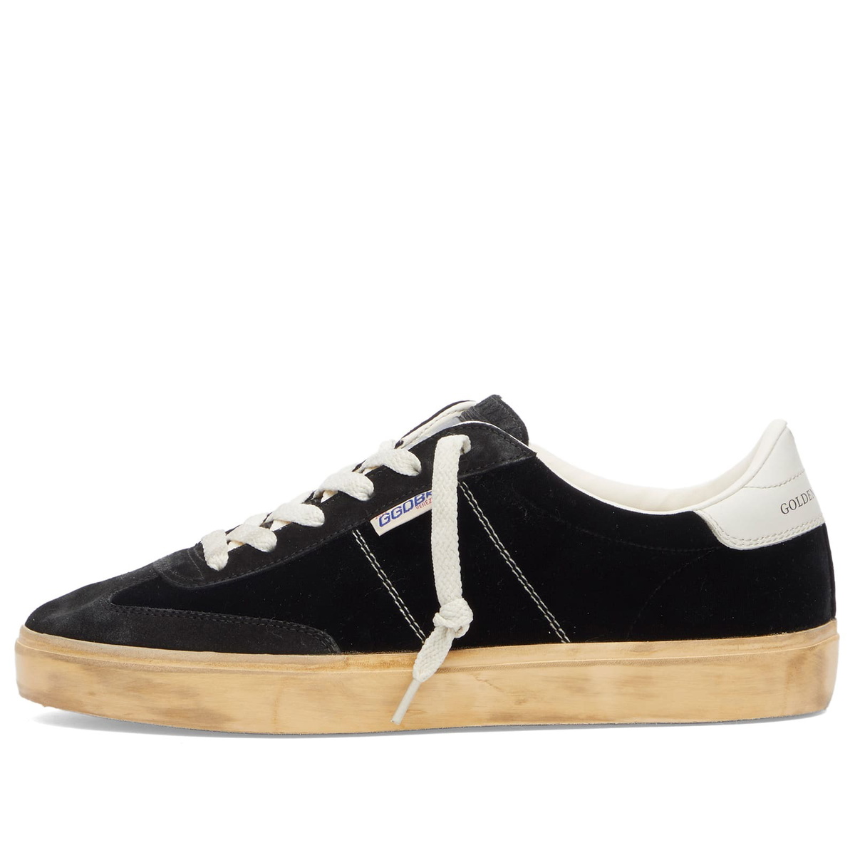 Golden Goose Women's Soul Star Sneaker in Black/Milk Golden