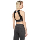 T by Alexander Wang Black Compact Sports Bra