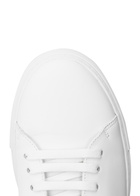 Axel Arigato Clean 90 White Leather Sneakers, Sneakers, Round Toe 6, Axel Arigato Trainers, Lace up Front
