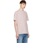 PS by Paul Smith Pink Small Stripe T-Shirt