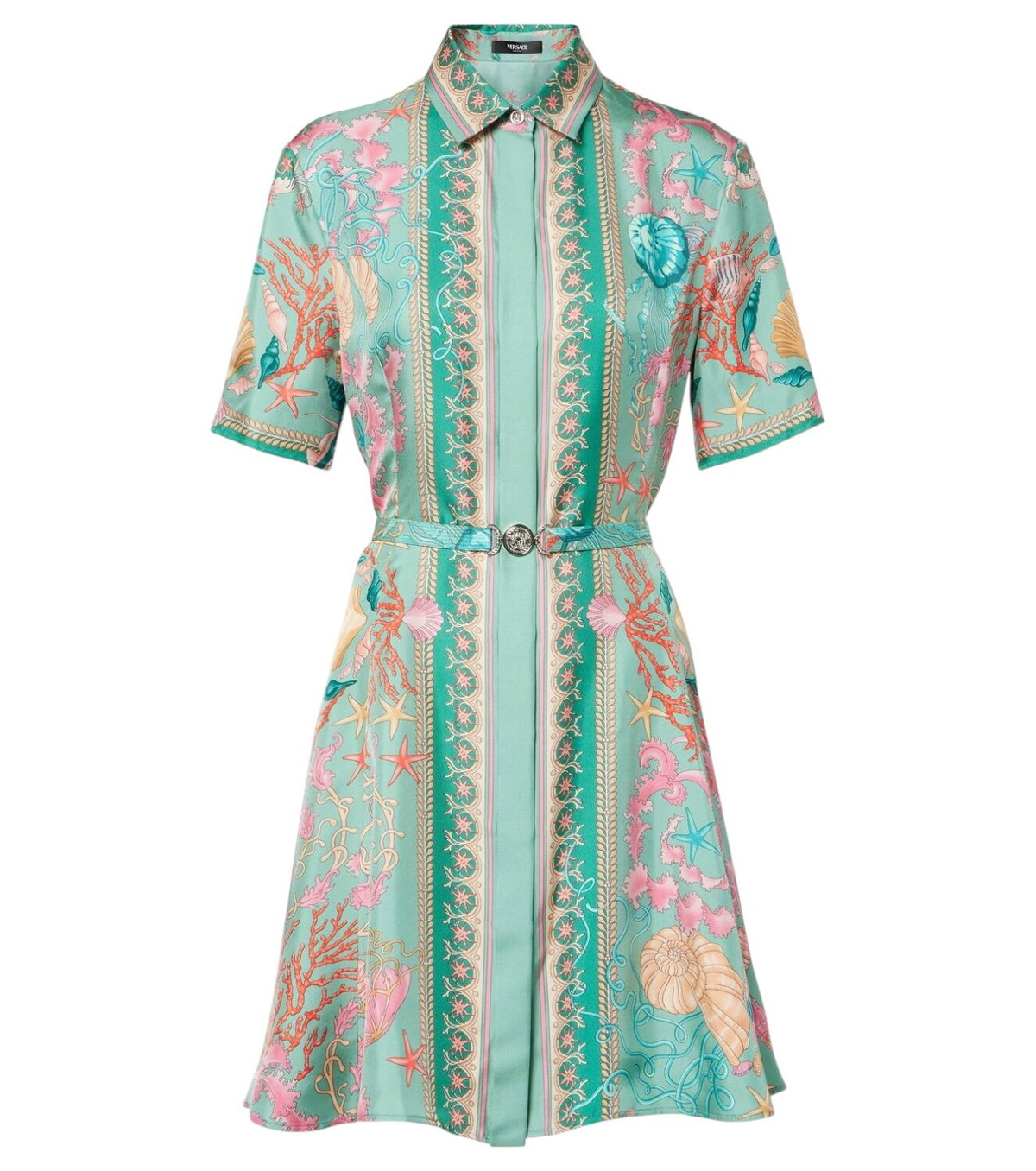 ワンピース VERSACE Teal Green Crepe Dress Versace Crepe Dress | italist