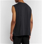 Our Legacy - Printed Cotton-Jersey Tank Top - Gray