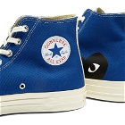 Comme des Garçons Play x Converse Chuck Taylor 1970s Hi-Top Sneakers in Blue