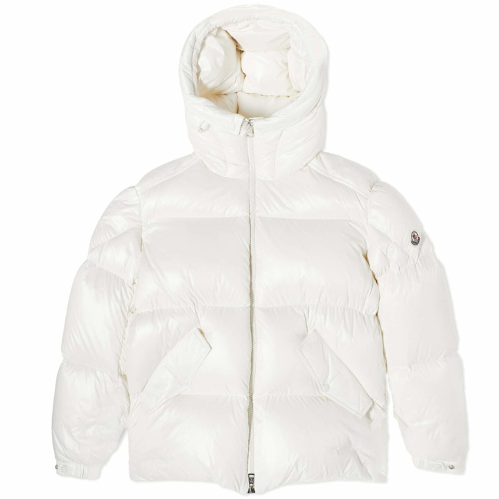 Photo: Moncler Men's Baise Nylon Padded Jacket in White