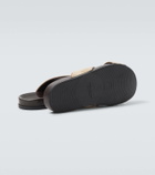 Manolo Blahnik Chiltern suede slides