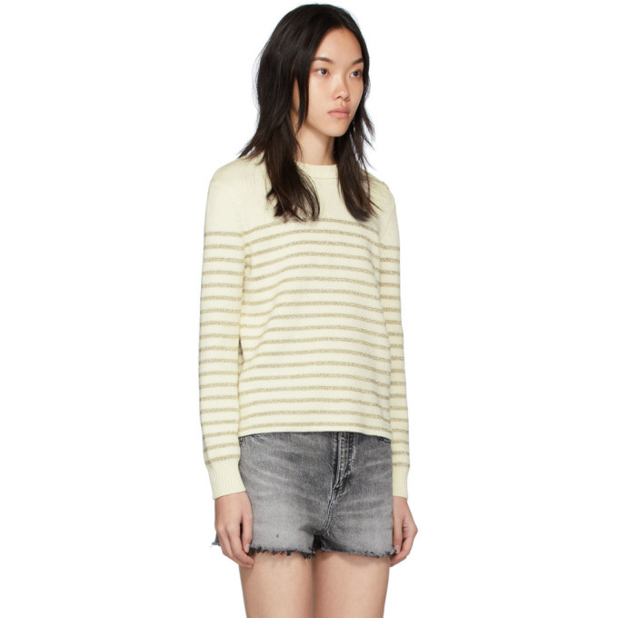 Gold lame outlet sweater