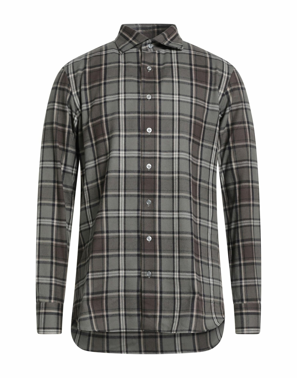 Lardini Mens Shirt Khaki