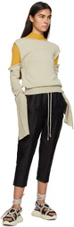 Rick Owens Black & Off-White Geth Sandals