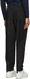 Ahluwalia Black Patchwork Trousers