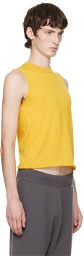 extreme cashmere Yellow n°231 Tank Top