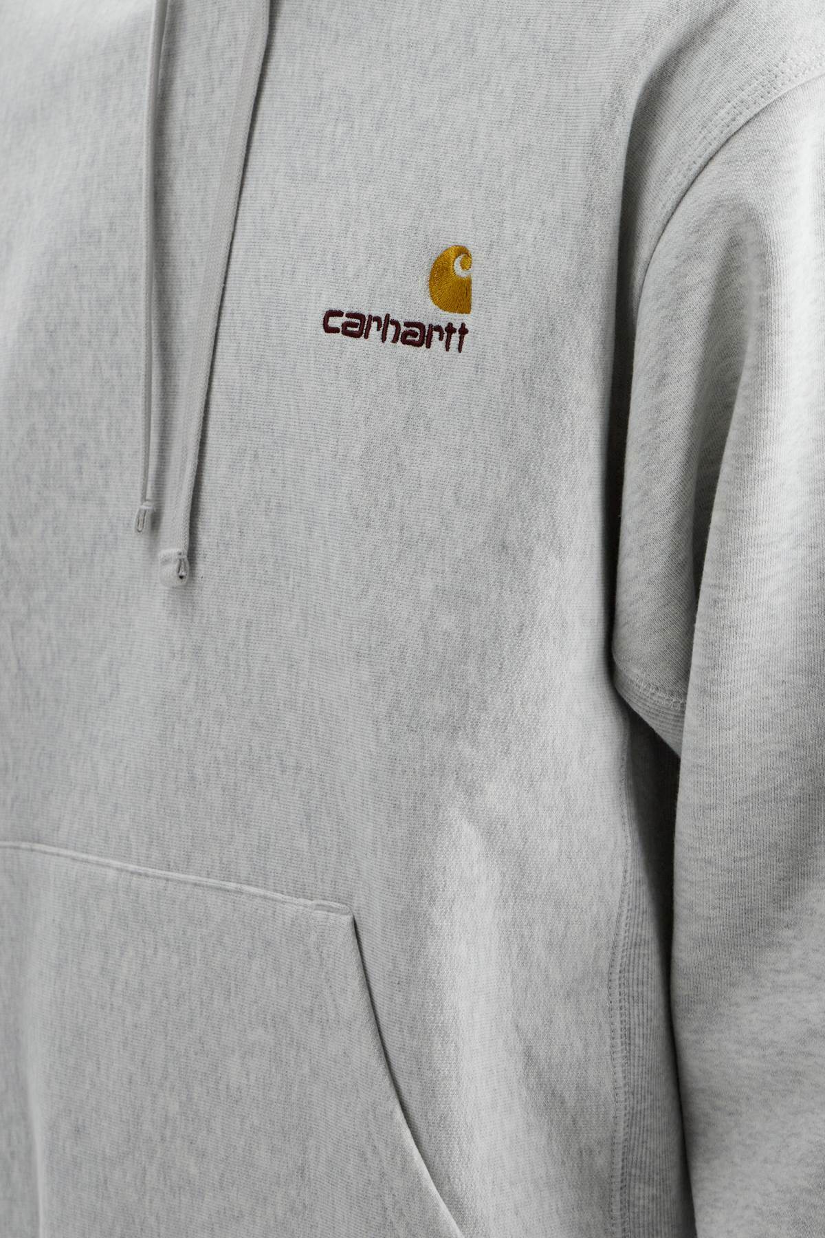CARHARTT WIP american script hoodie Grey
