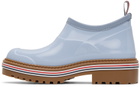 Thom Browne Blue Garden Boots