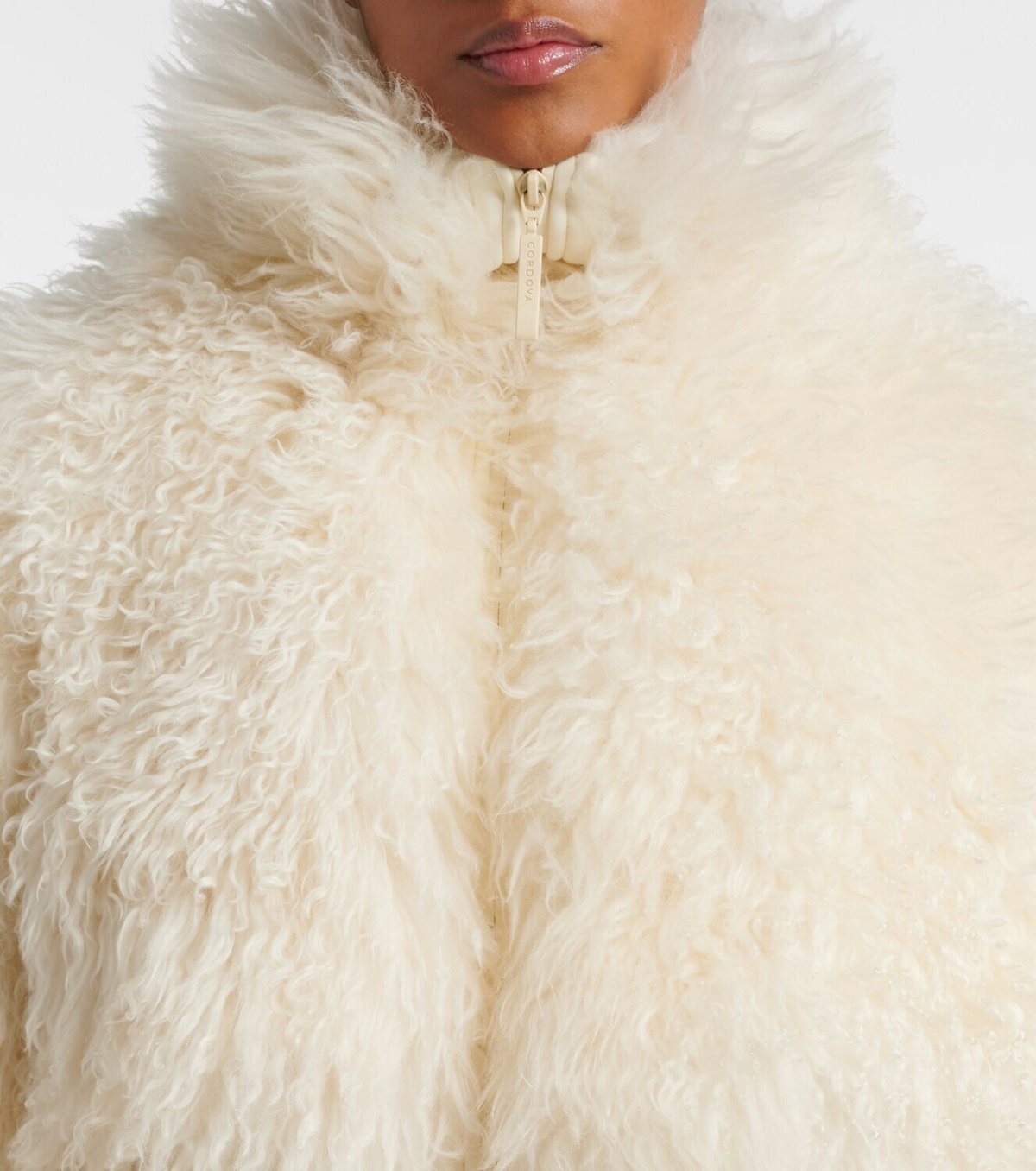 Cordova Nozawa shearling ski suit