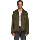 Rhude Brown Corduroy Trapper Jacket