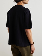 Lardini - Cotton-Jersey T-Shirt - Blue