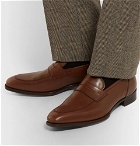 Kingsman - George Cleverley Newport Leather Penny Loafers - Dark brown