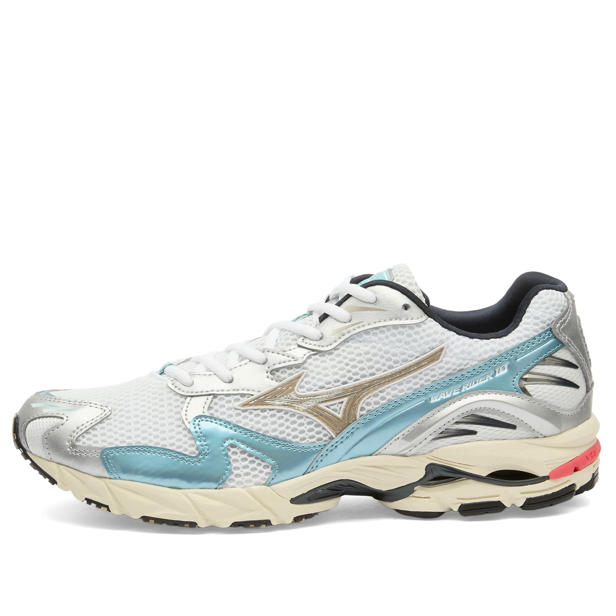 Mizuno Wave Prophecy LS Sneakers in Silver Cloud/Black/Opal