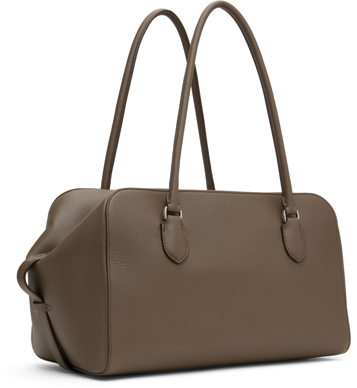 The Row Taupe EW Bowling Bag The Row