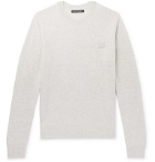 Acne Studios - Kalon Logo-Appliquéd Wool Sweater - Gray