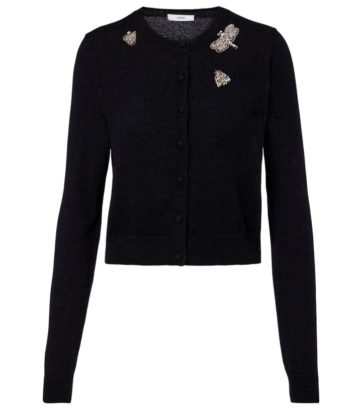 Photo: Erdem Embellished cardigan