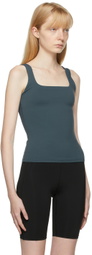 BONDI BORN Navy Nyla Sport Top