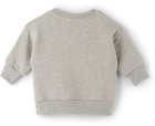 Bobo Choses Baby Grey Sniffy Dog Sweatshirt