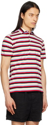 ASPESI Multicolor Striped Polo