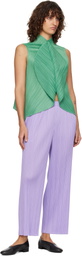 PLEATS PLEASE ISSEY MIYAKE Purple Monthly Colors April Trousers