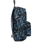 Maison Kitsune Blue Eastpak Edition Camouflage Out Of Office Backpack