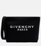 Givenchy Logo canvas pouch