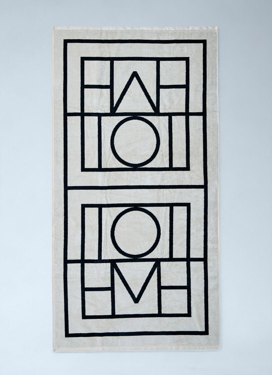 TOTEME Monogram Beach Towel