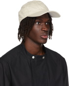 Jil Sander Off-White Cotton Cap