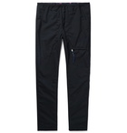 nonnative - Midnight-Blue Educator Tapered Wool-Blend Ripstop Trousers - Midnight blue