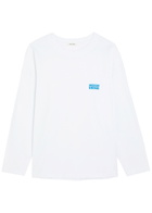 American Vintage Gixy Logo-print Cotton T-shirt White