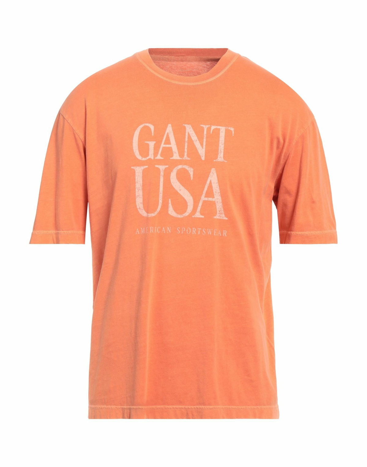 Gant Mens T-shirt in Orange