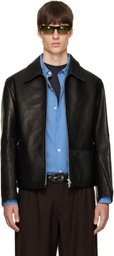 OUR LEGACY Black Rework Leather Jacket