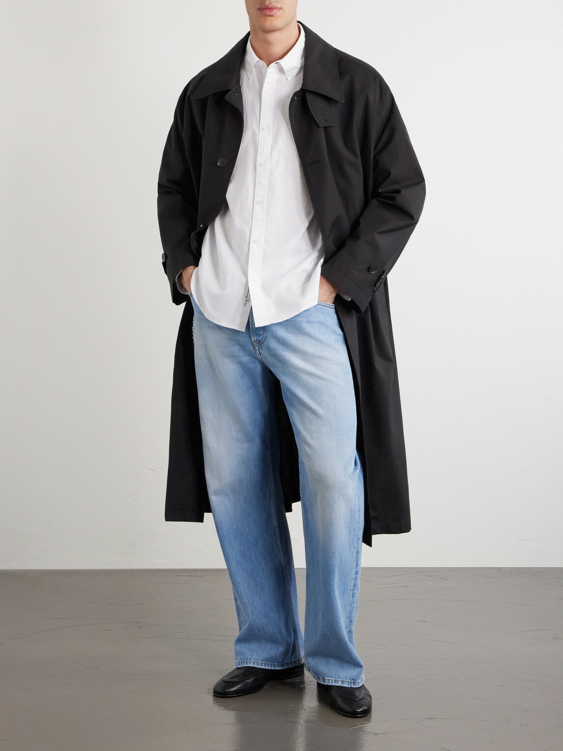 Rag & Bone - Button-Down Collar Cotton-Poplin Shirt - White