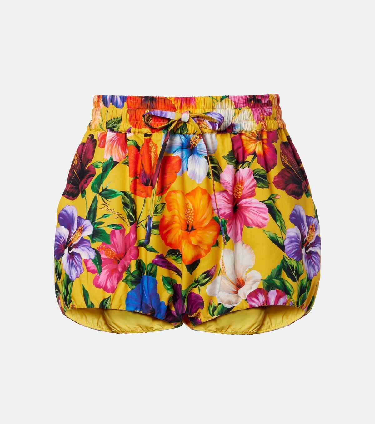 Dolce&Gabbana Floral cotton shorts Dolce & Gabbana