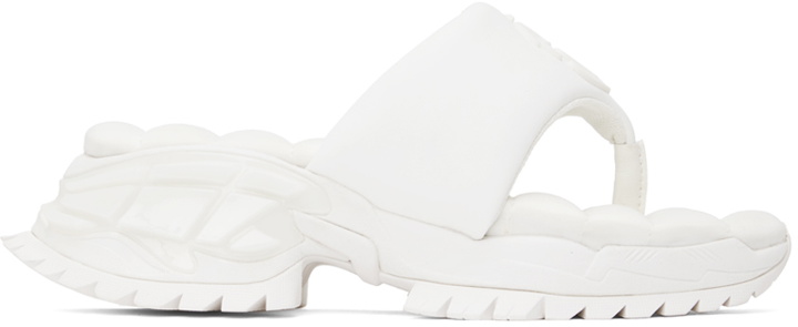 Photo: Rombaut SSENSE Exclusive White Knokke Sandals